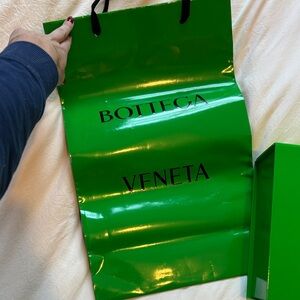 Bottega Veneta Vibrant Green Bag